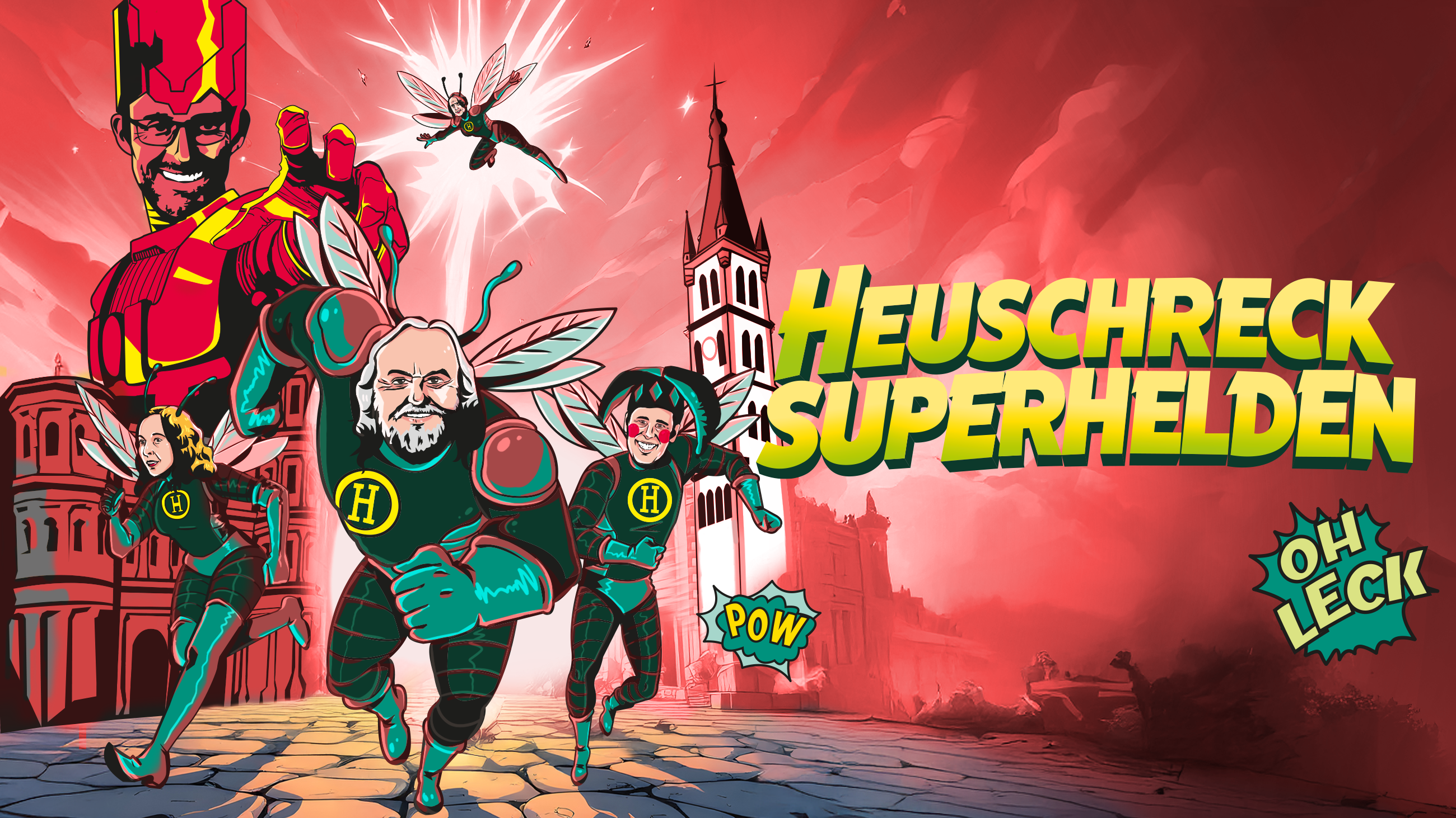 Heuschreck Superhelden